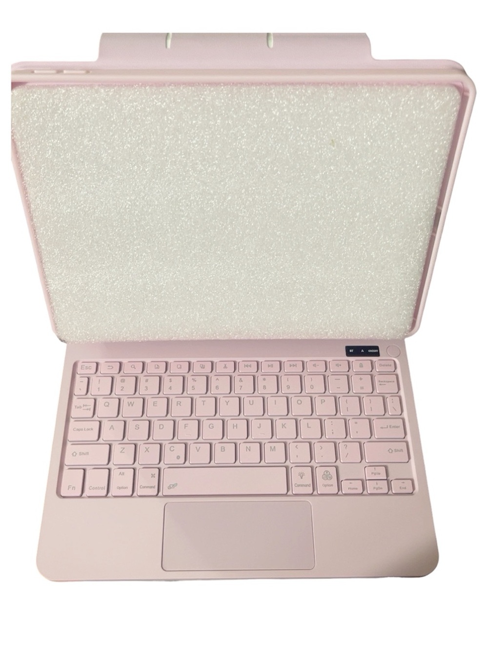 Pink 11” iPad Pro Air Bluetooth Keyboard Case With Trackpad New